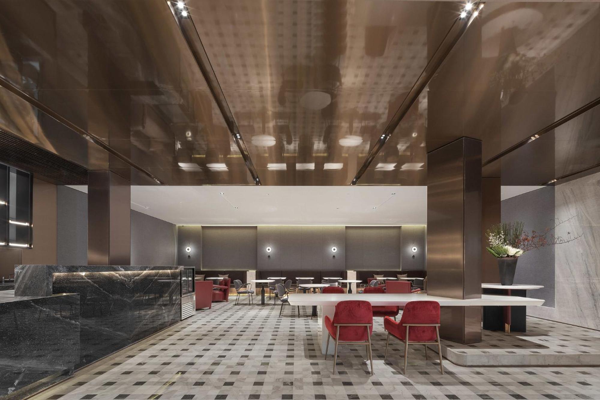 Holiday Inn Shanghai Huaxia By Ihg - Overlooking City Scenery At Sky View Restaurant Exteriér fotografie